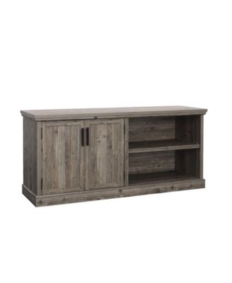 Aspen Post Commercial Office Credenza, Pebble Pine finish