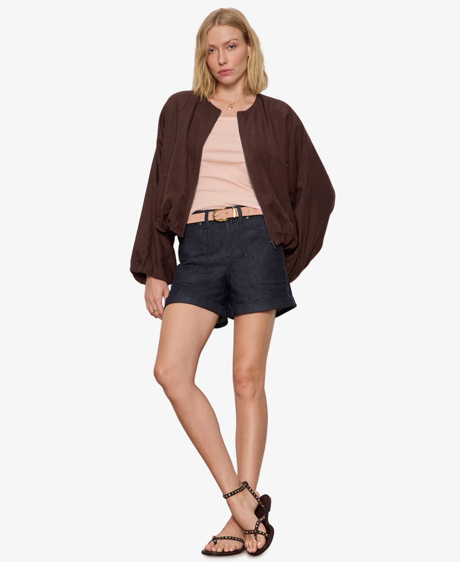 Women's Crewneck Bubble Jacket