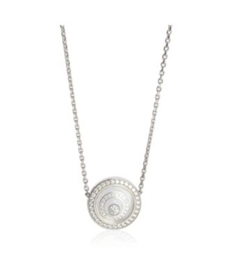 White Gold Diamond Happy Spirit Pendant