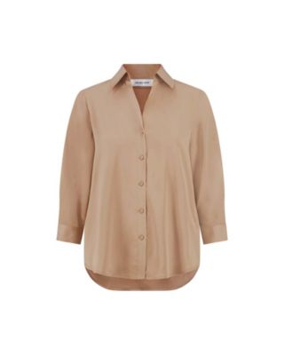The Noli Shop Women's Sara Silk Blouse - Macy's