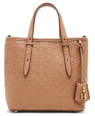 Embossed Mini Tote Handbag
