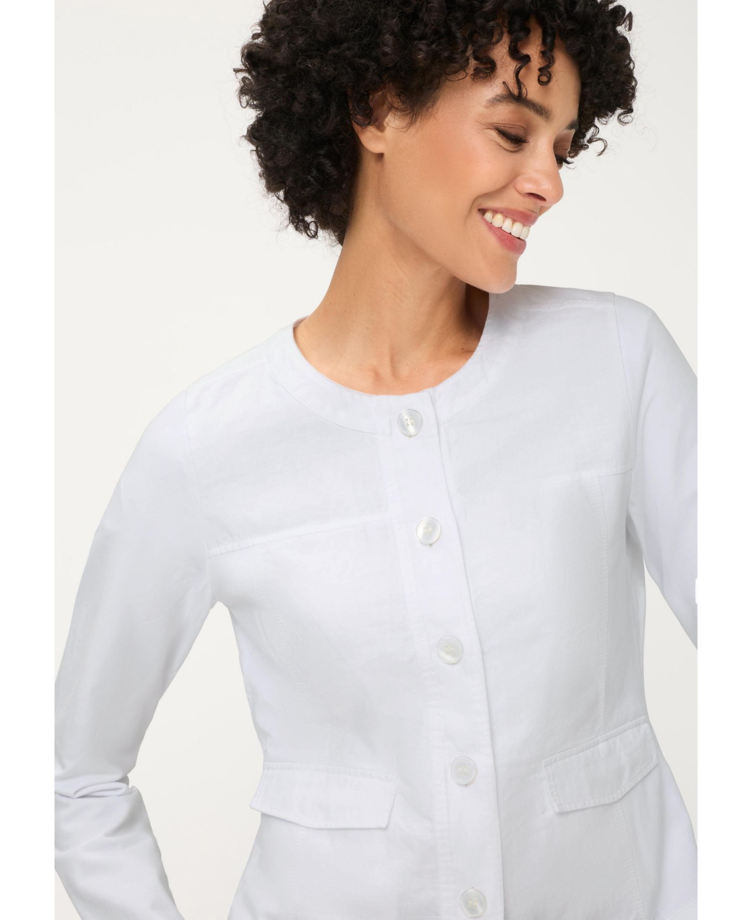Women's Mixed Media Jacket