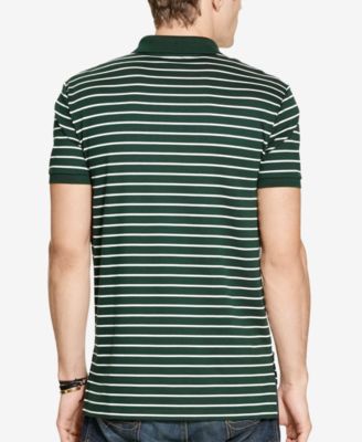 Polo Ralph Lauren Men's Striped Pima Cotton Soft-Touch Polo - Macy's