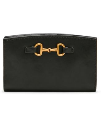 Horsebit Zipper Wallet