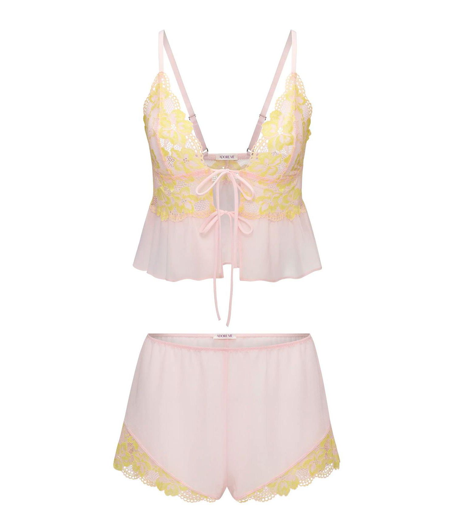 Plus Size Tammy Camisole & Shorts Set Lingerie