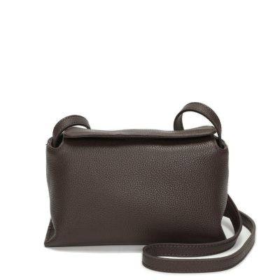 Ivy Small Pebbled Leather Crossbody Bag Minimalist Shoulder Bag Lightweight Everyday Purse for Women