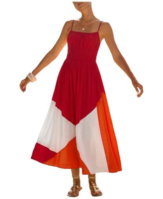 Women's Sunny Honey Colorblock Maxi Beach Dress