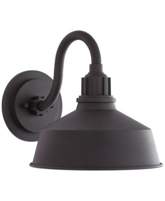 Arnett Rustic Industrial Farmhouse Outdoor Barn Light Fixture  Gooseneck 10 1/2inches  for Exterior Deck House Porch Patio Outside