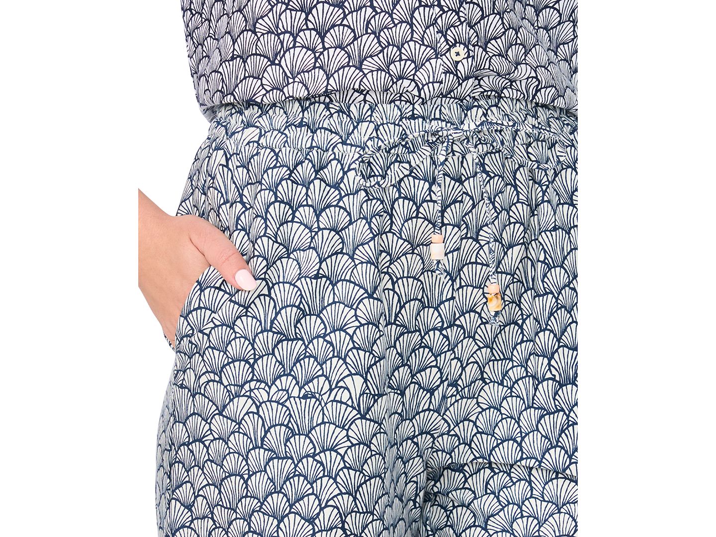 Женские брюки CeCe Mid-Rise Pull-On, цвет: Тёмно-синий — фото 2