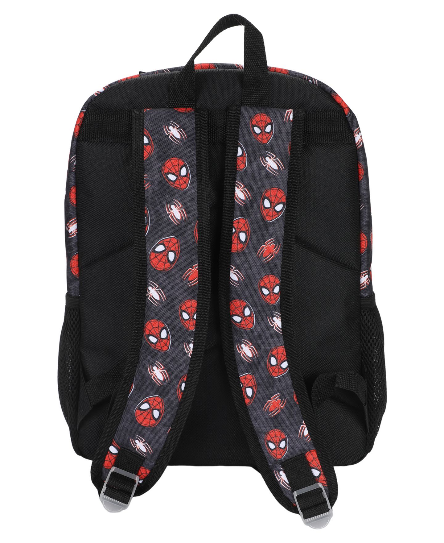 Сумки Spider-Man All Over Print Backpack, Lunch Bag, Pencil Case and Key Chain, 4-Piece Set для мальчиков, цвет: Чёрный / Красный — фото 3
