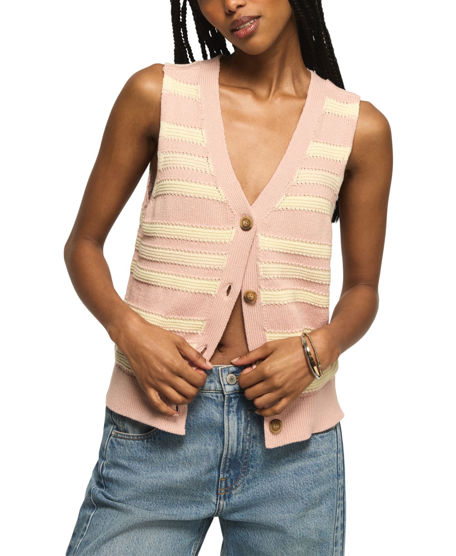 Women's Sleeveless V-Neck Sweater Vest
