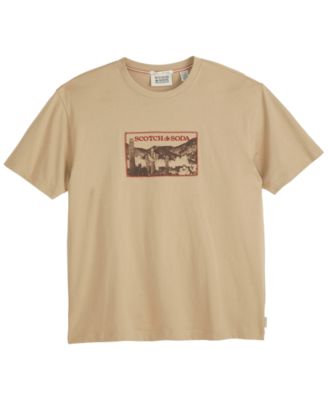 Men's Western Graphic Short-Sleeve T-Shirt