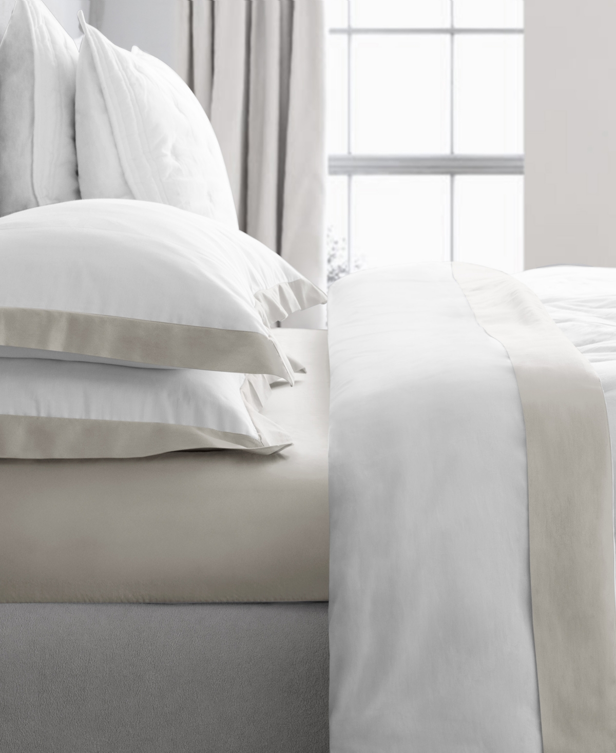 Michael Aram 300-Thread Count Cotton 4-Piece Sheet Set