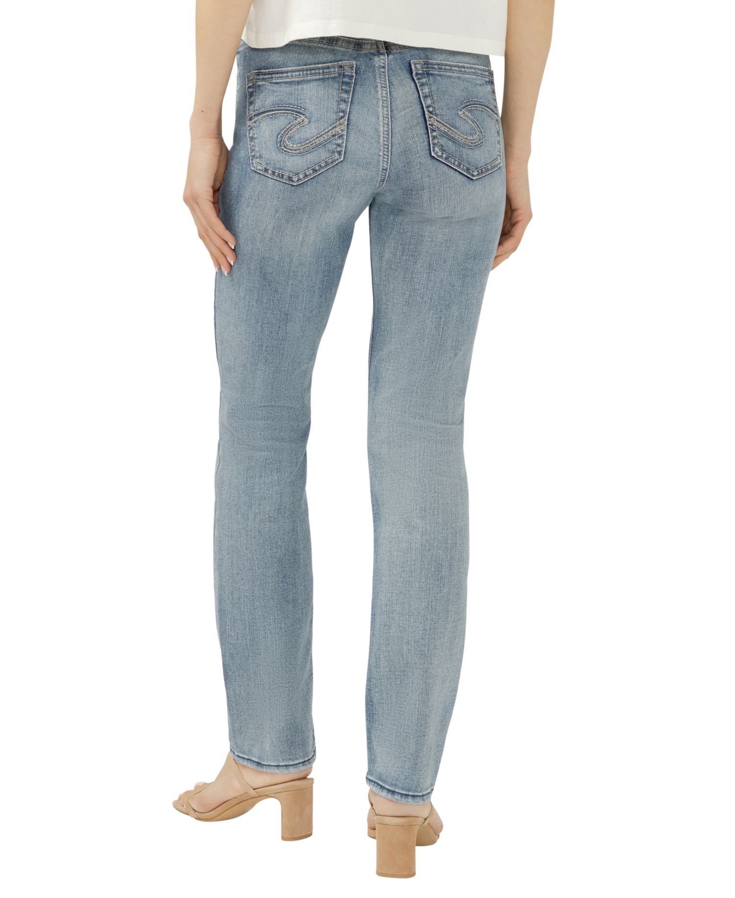 Women's Avery High-Rise Classic Straight Jeans