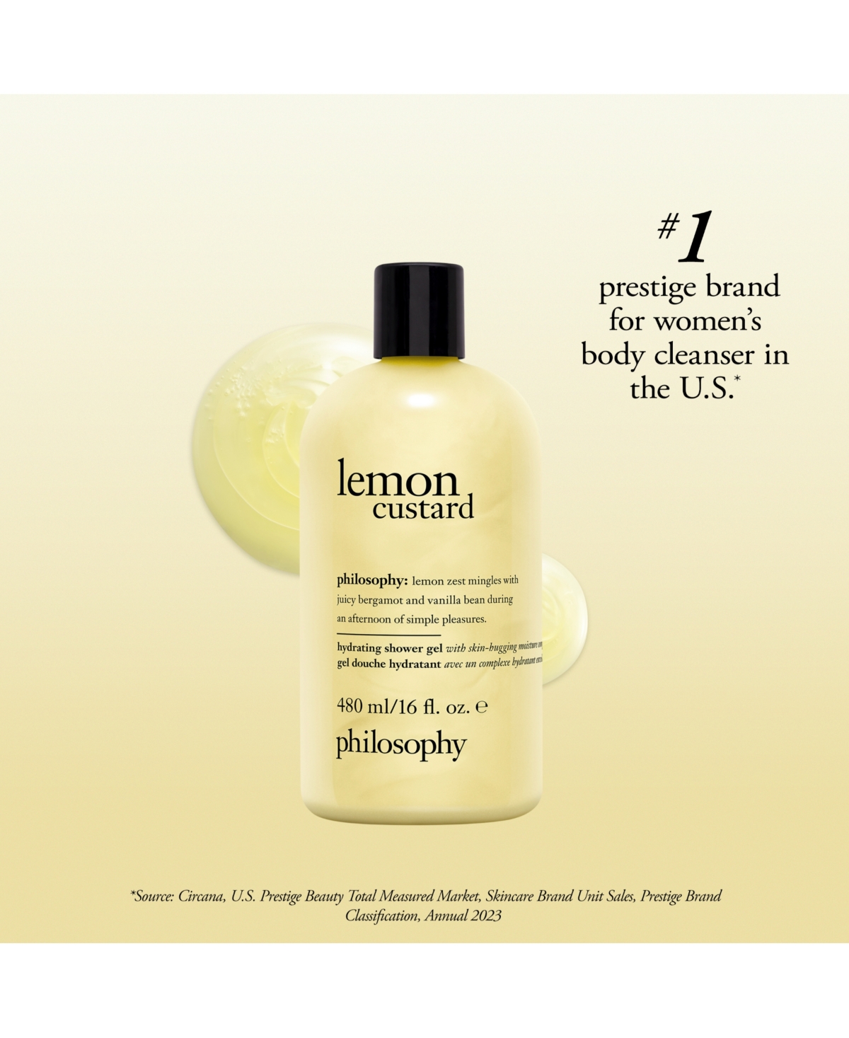 philosophy Lemon Custard Hydrating Shower Gel