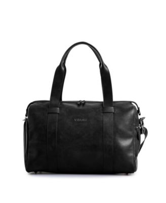 Leather Duffle Bag Aged Effect