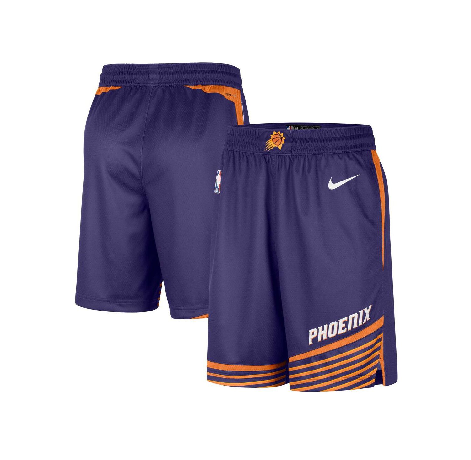 Men's Purple Phoenix Suns Performance Swingman Icon Edition Shorts