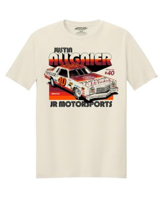 Men's Cream Justin Allgaier Traveler Whiskey T-Shirt