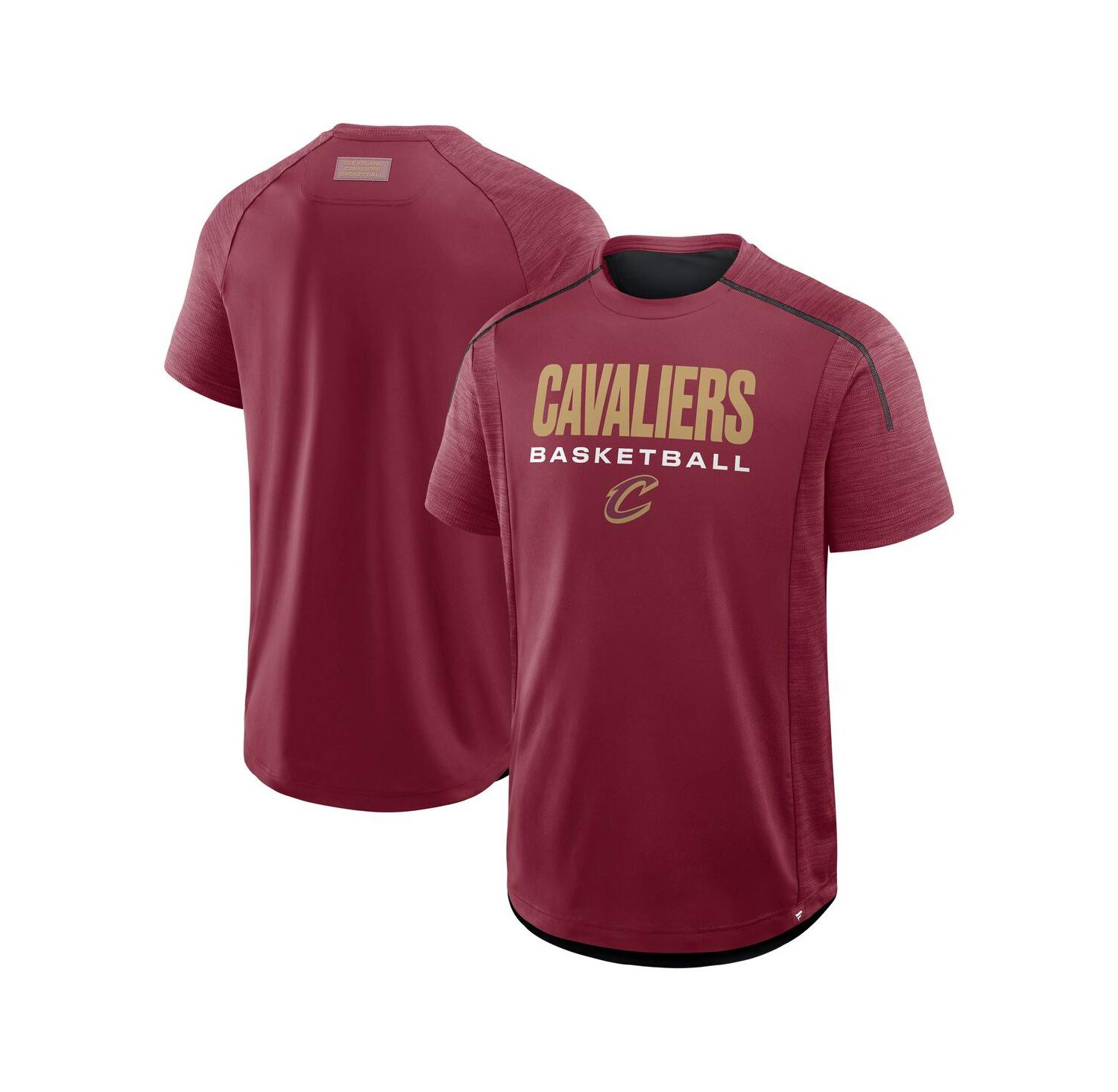 Men's Wine Cleveland Cavaliers Inbound Pass Play Practice T-Shirt
