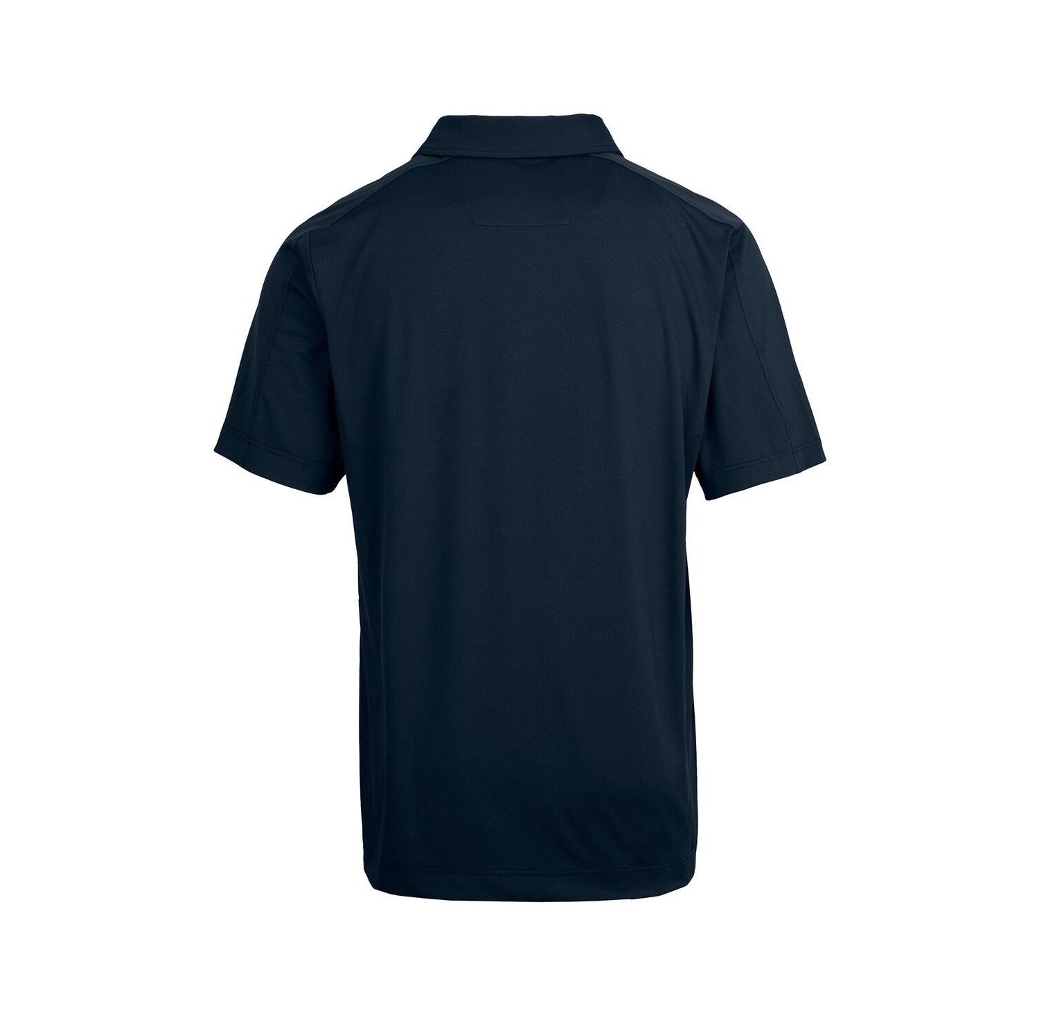 Men's Navy Denver Broncos Prospect Textured Stretch Polo Shirt