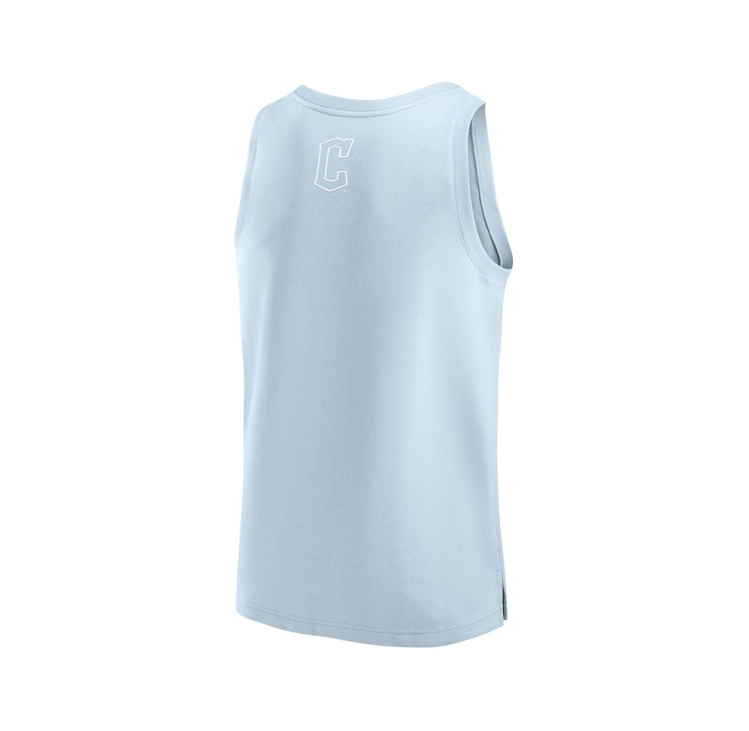 Men's Light Blue Cleveland Guardians Elements Tank Top