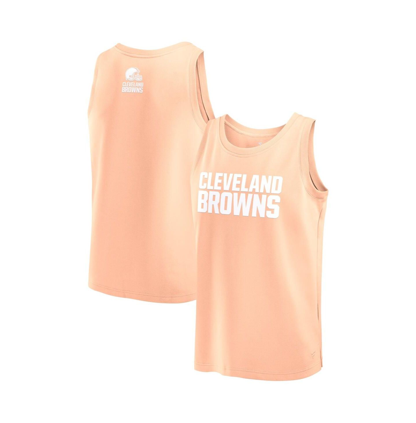 Мужской топ Fanatics Light Pink Cleveland Browns Elements — фото 1