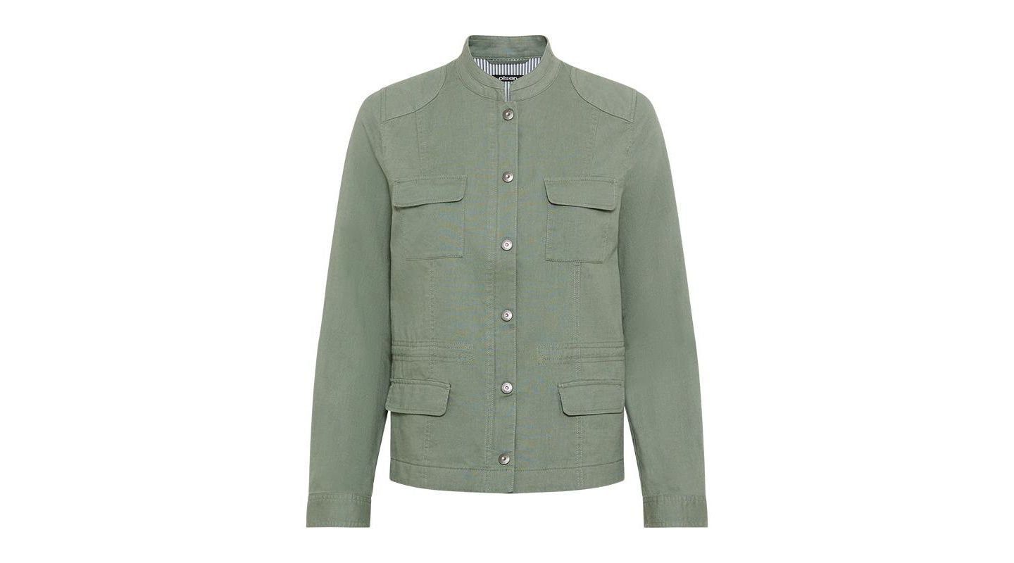 Женская куртка Olsen Linen Blend Safari — фото 2