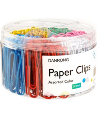 Jumbo Paper Clips Large Colorful Paperclips for Home School Office Supplies