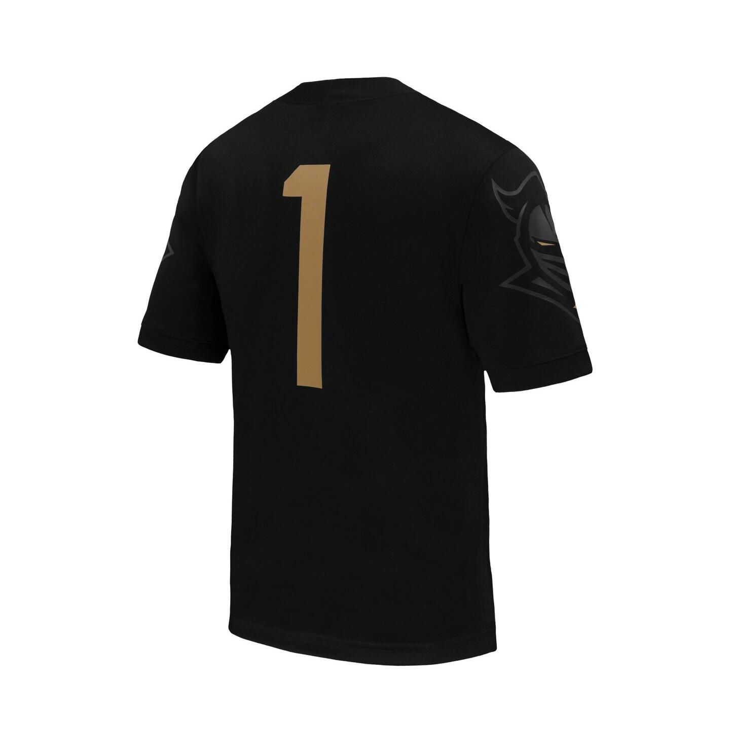 Мужской топ Nike 1 Black UCF Knights Alternate Game Football Jersey — фото 3