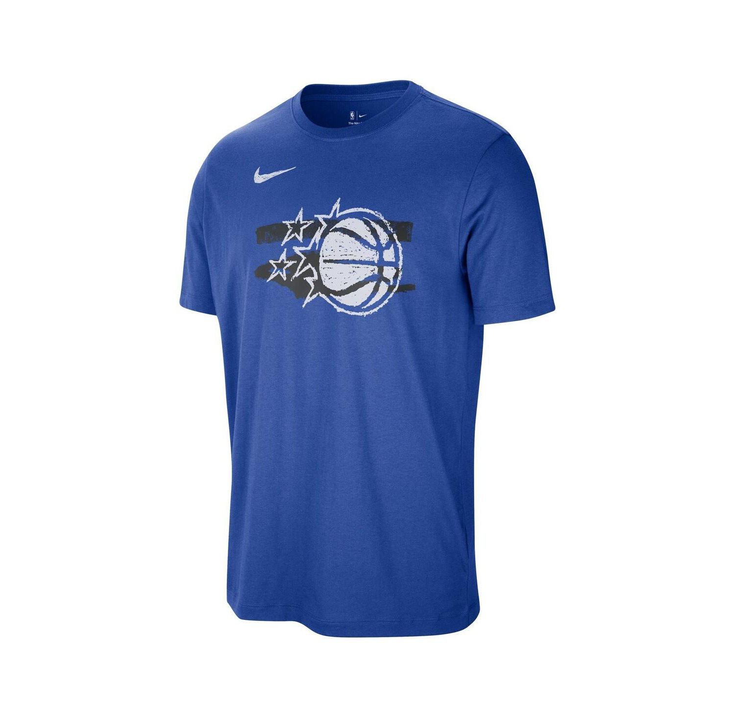 Men's Blue Orlando Magic Courtside Club Shape of the Game T-Shirt