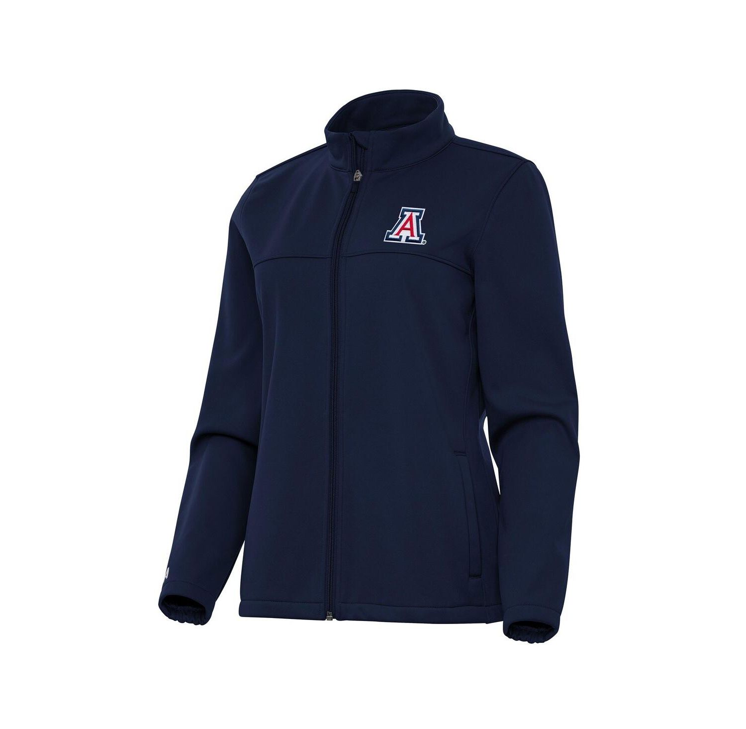 Women's Navy Arizona Wildcats Links 2 Full-Zip Golf Jacket