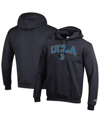 Men's Black UCLA Bruins Arch Over Logo Pullover Hoodie
