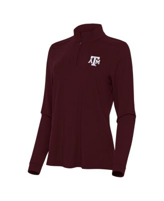 Women's Maroon Texas A&M Aggies Intent Quarter-Zip