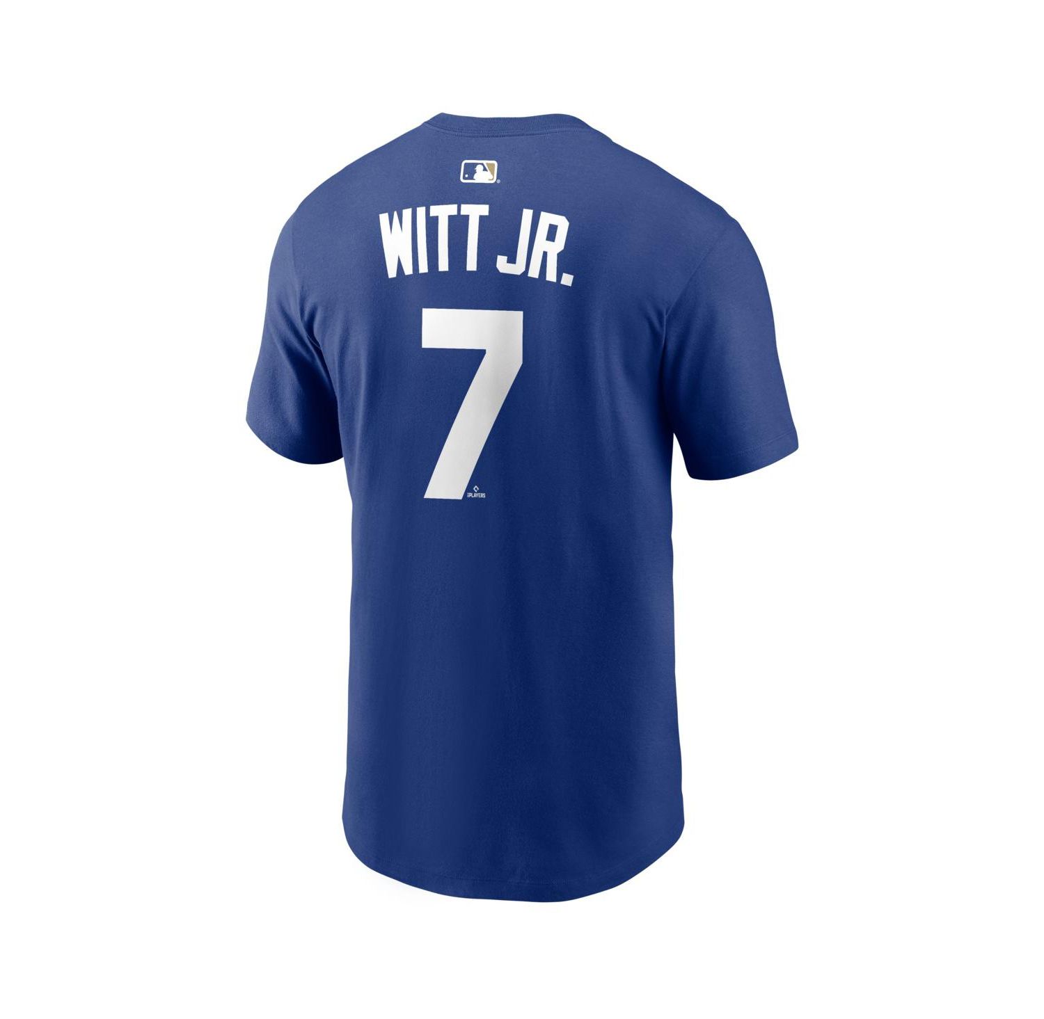 Men's Bobby Witt Jr. Royal Kansas City Royals Name & Number T-Shirt