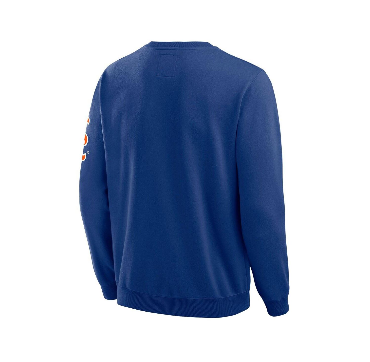 Darius Rucker Collection by Fanatics Men's Royal New York Mets Washed Crew Neck Pullover Sweatshirt