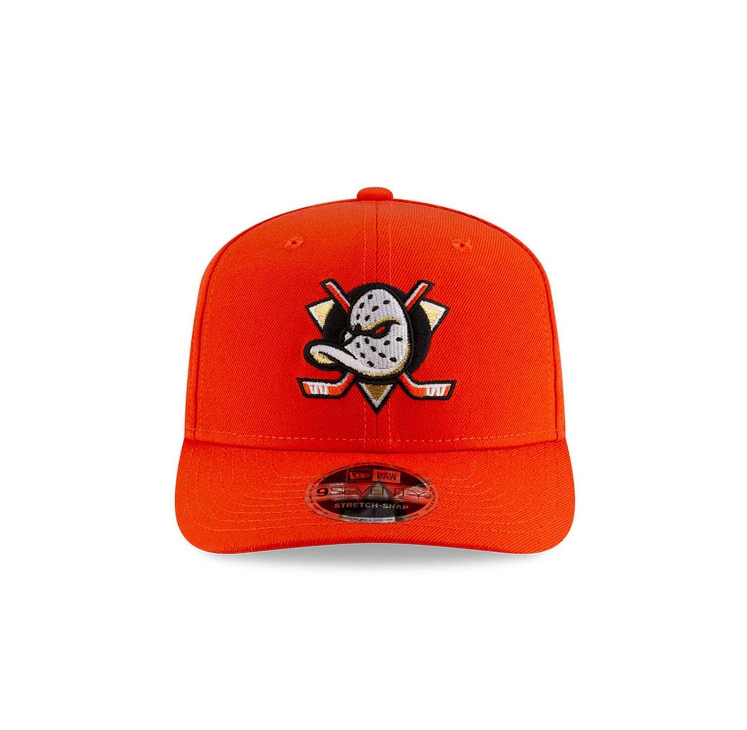 Men's Orange Anaheim Ducks 9SEVENTY Adjustable Hat