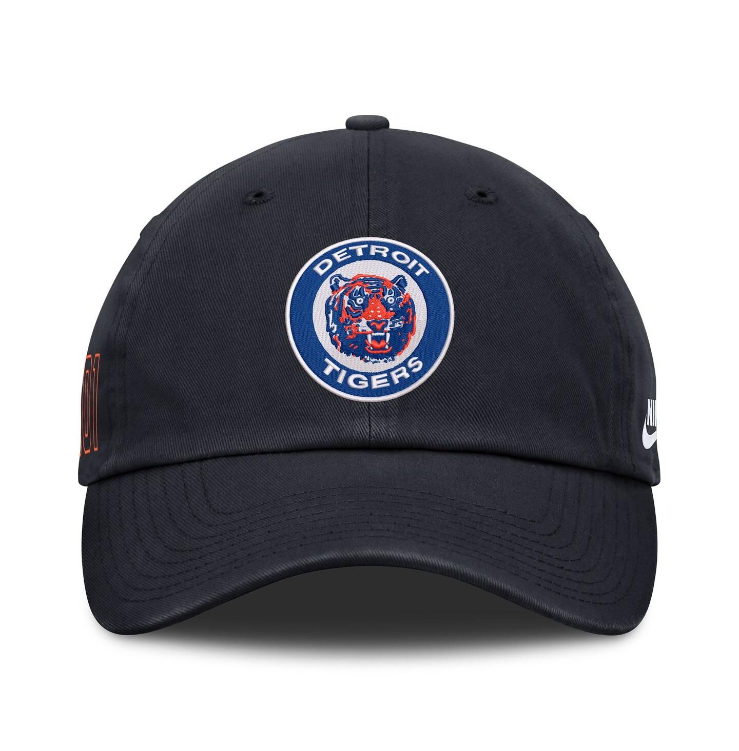 Мужская кепка Nike Navy Detroit Tigers Cooperstown Club Adjustable Hat — фото 2