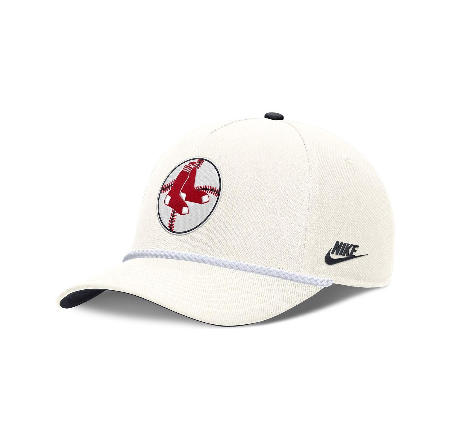 Men's Cream Boston Red Sox Cooperstown Rise Adjustable Hat
