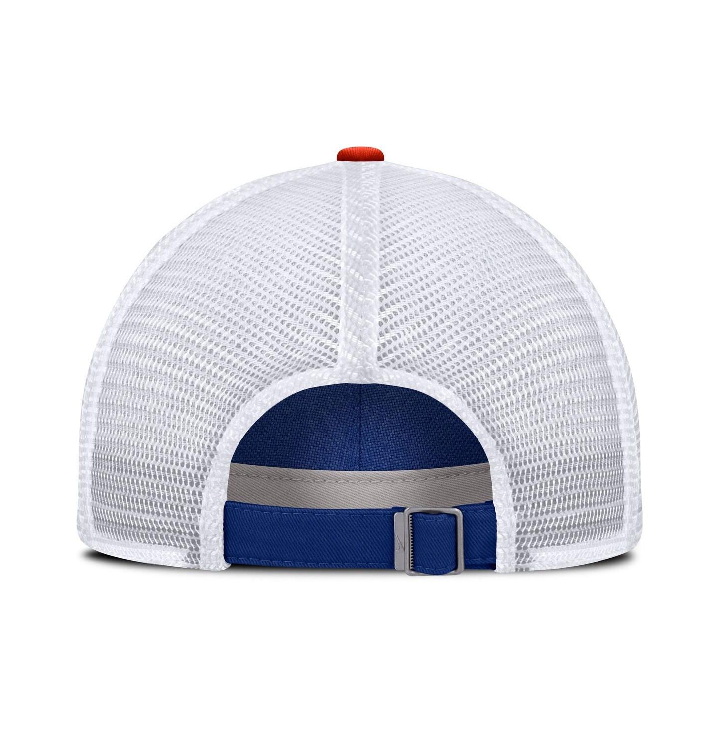 Мужская кепка Nike Royal New York Mets Primetime Club Adjustable Trucker Hat — фото 4