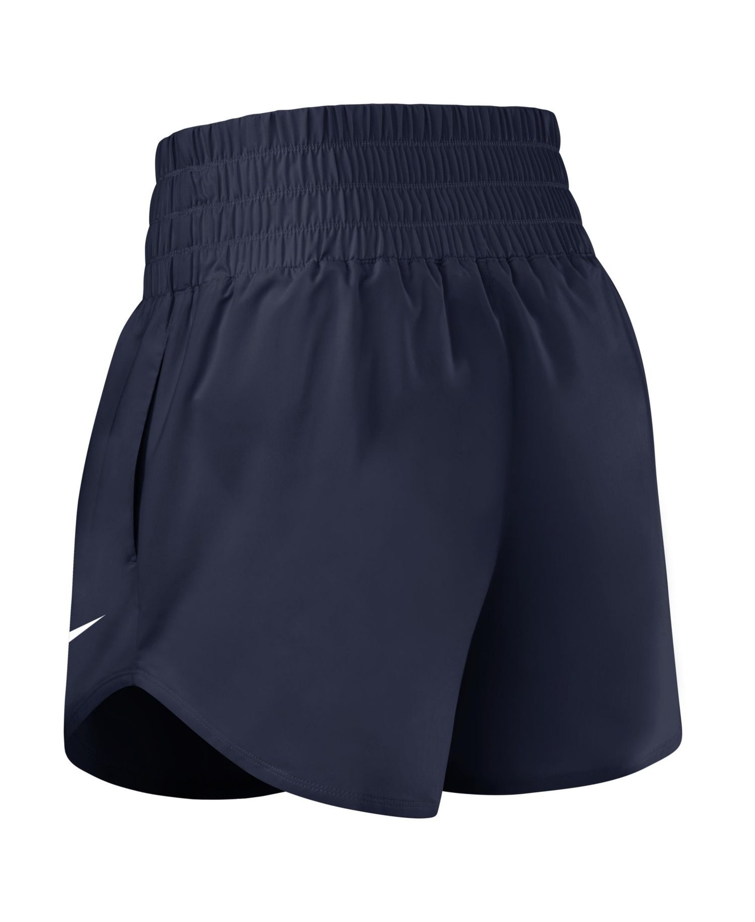 Women's Navy Auburn Tigers Performance One Dri-FIT High-Rise Shorts