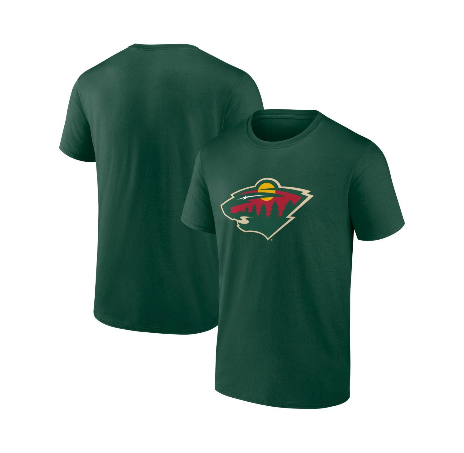 Men's Green Minnesota Wild Essential T-Shirt