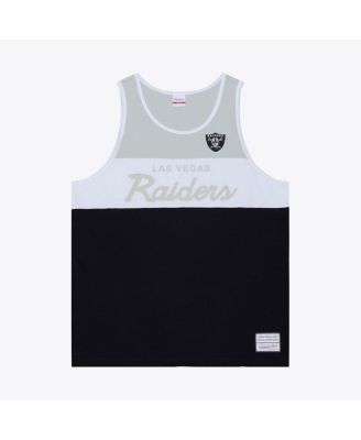 Men's Black/Silver Las Vegas Raiders Head Coach Tank Top