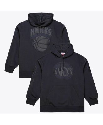 Men's Black New York Knicks Phantom Fleece Hoodie