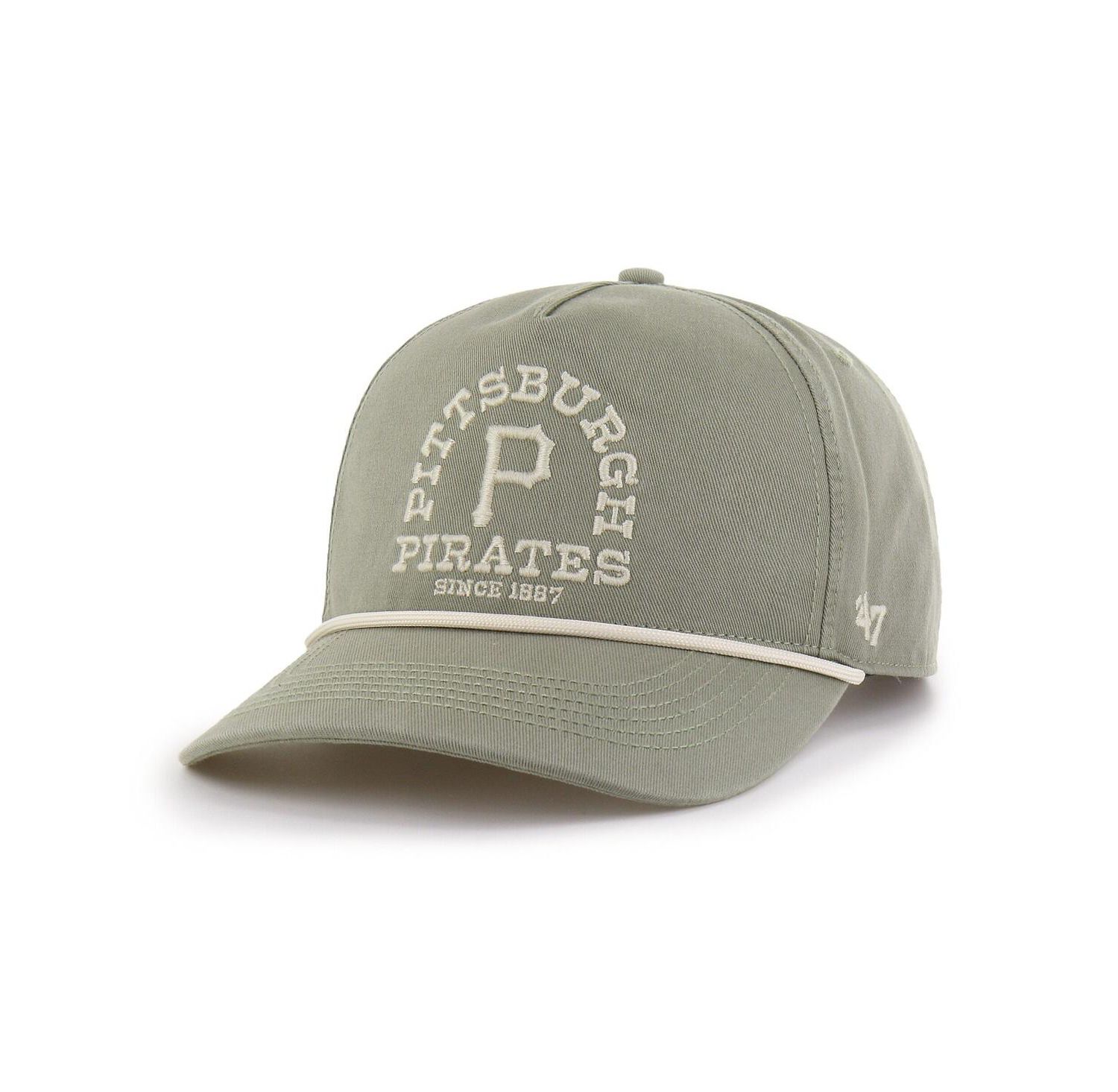 Men's Olive Pittsburgh Pirates Canyon Ranchero Hitch Adjustable Hat