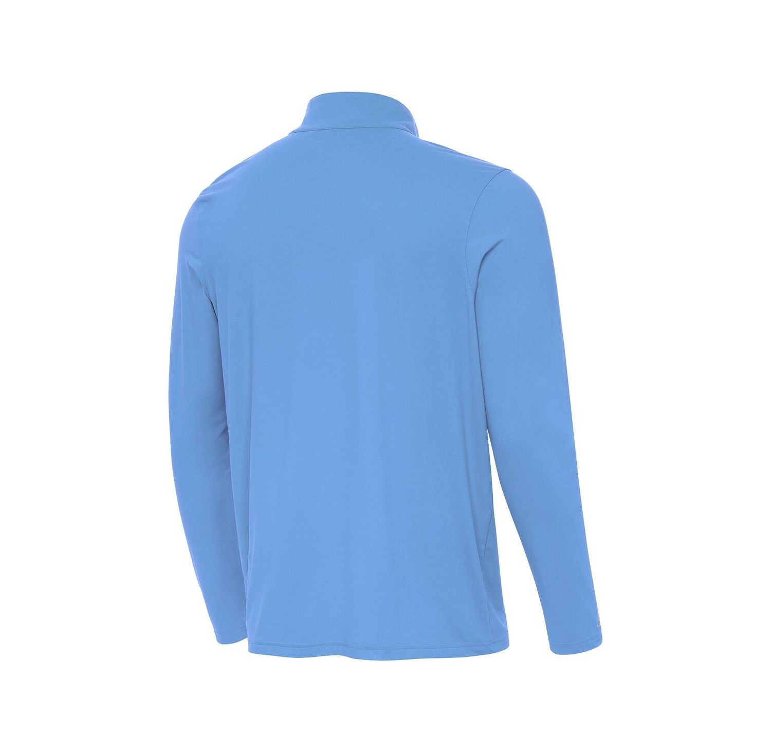 Men's Powder Blue Chicago Cubs Alternate Logo Intent Quarter-Zip Pullover
