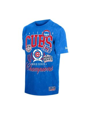 Men's Royal Chicago Cubs Mineral Wash T-Shirt