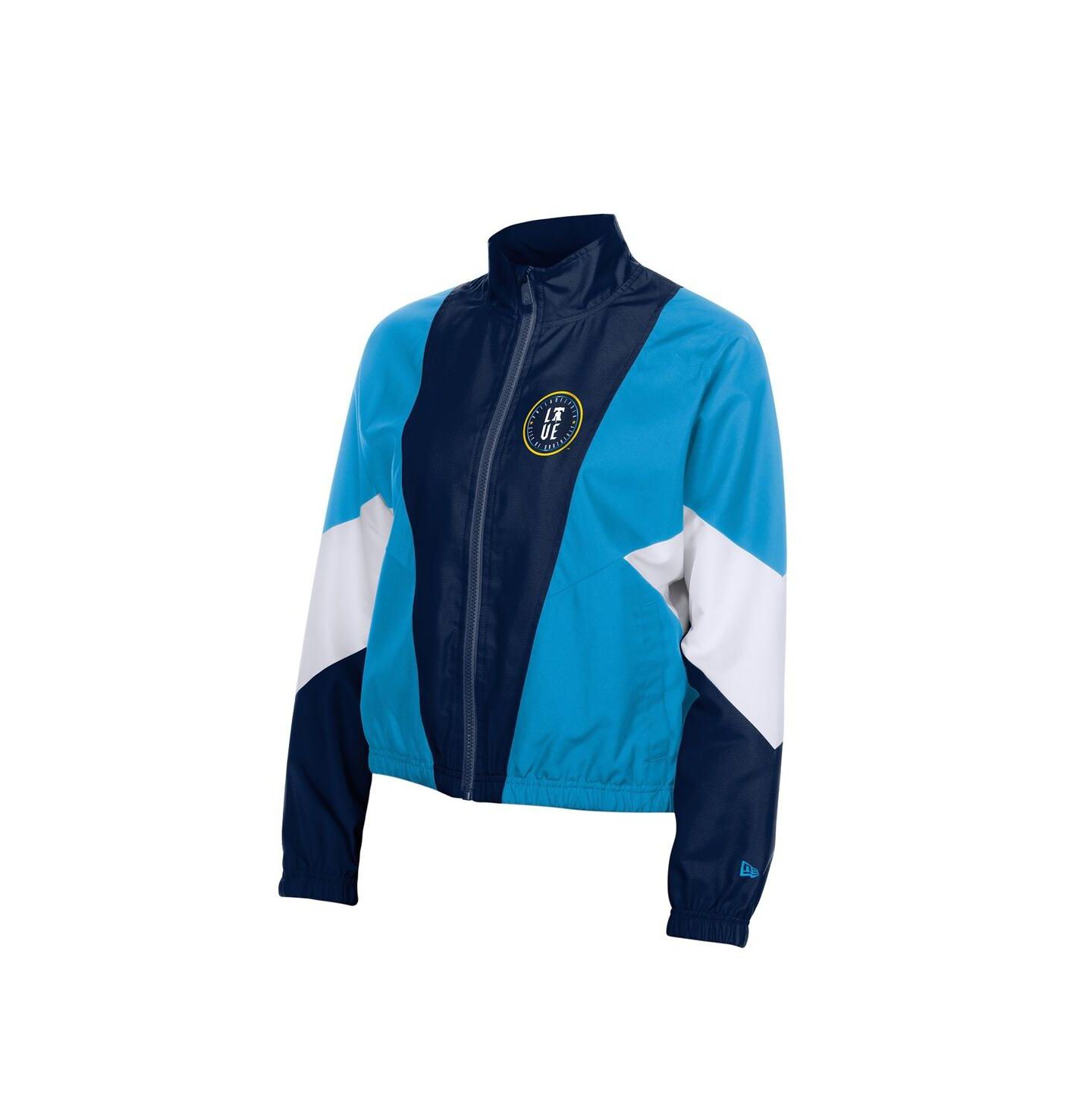 Женская куртка New Era Navy/Light Blue Philadelphia Phillies Leisure City Connect Full-Zip Windbreaker — фото 2