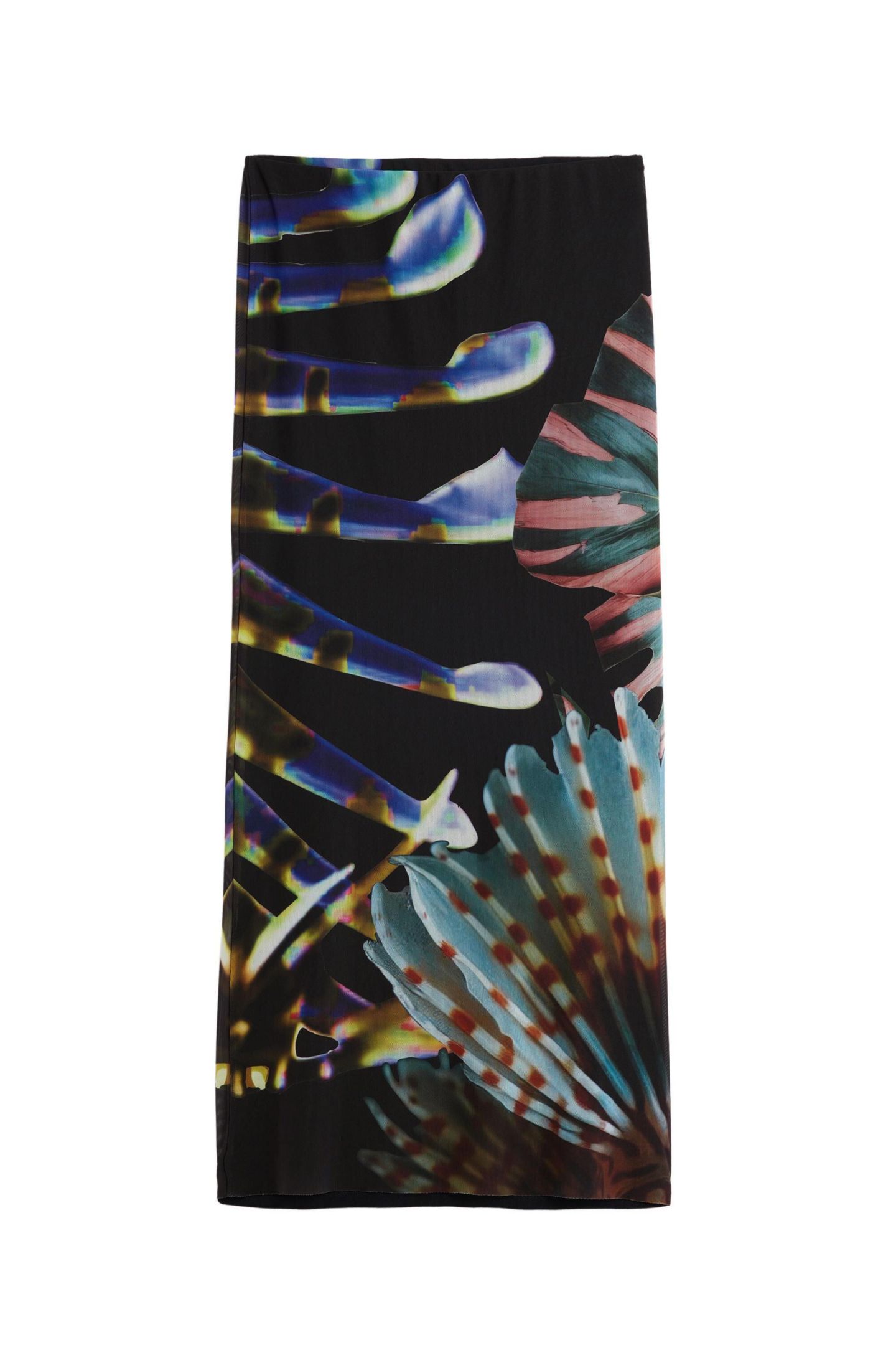 Женская юбка Desigual Skirt Designed By Mr. Christian Lacroix, цвет: Чёрный — фото 6