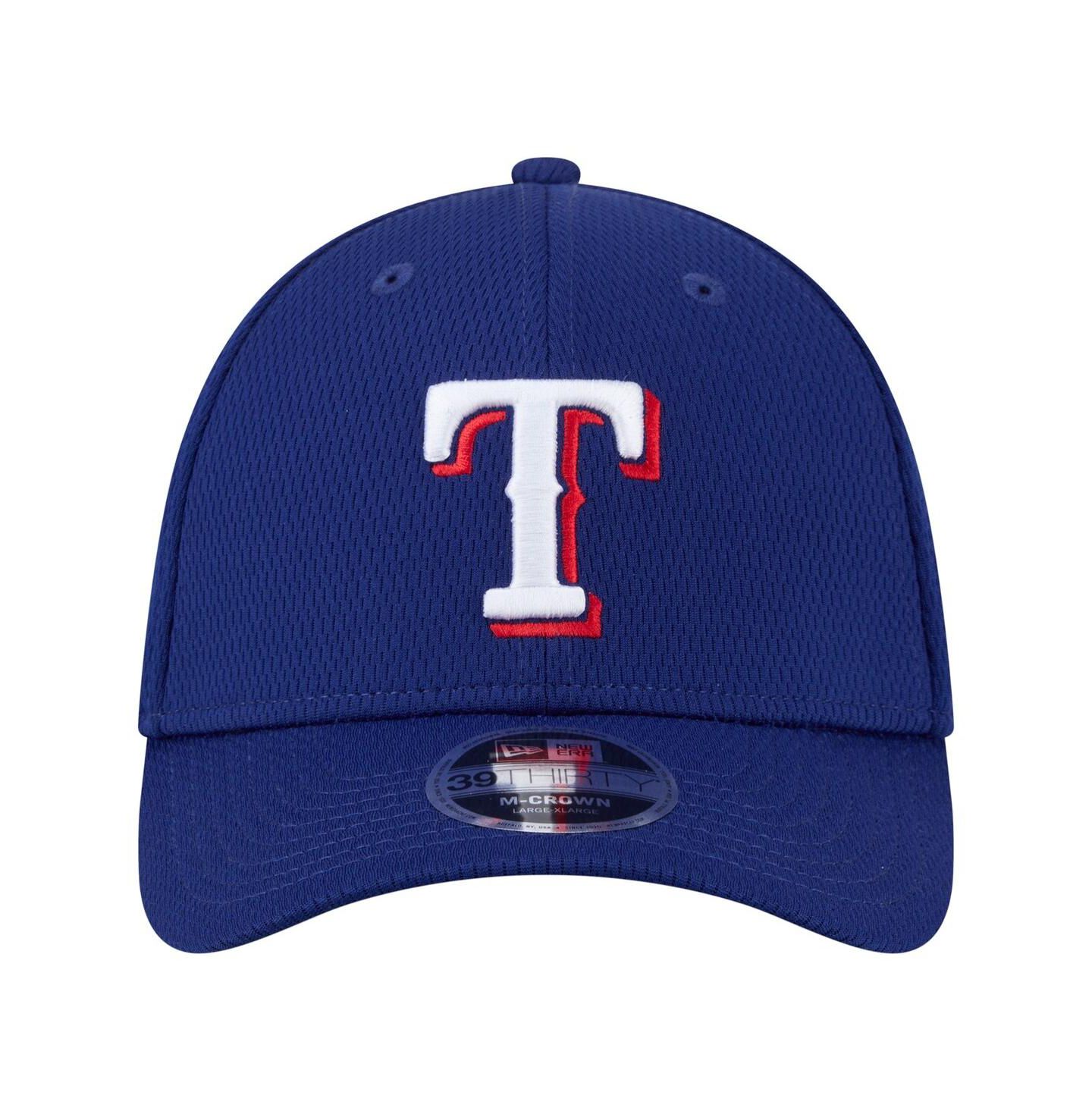 Мужская кепка New Era Royal Texas Rangers Dash 39THIRTY Flex Hat — фото 2
