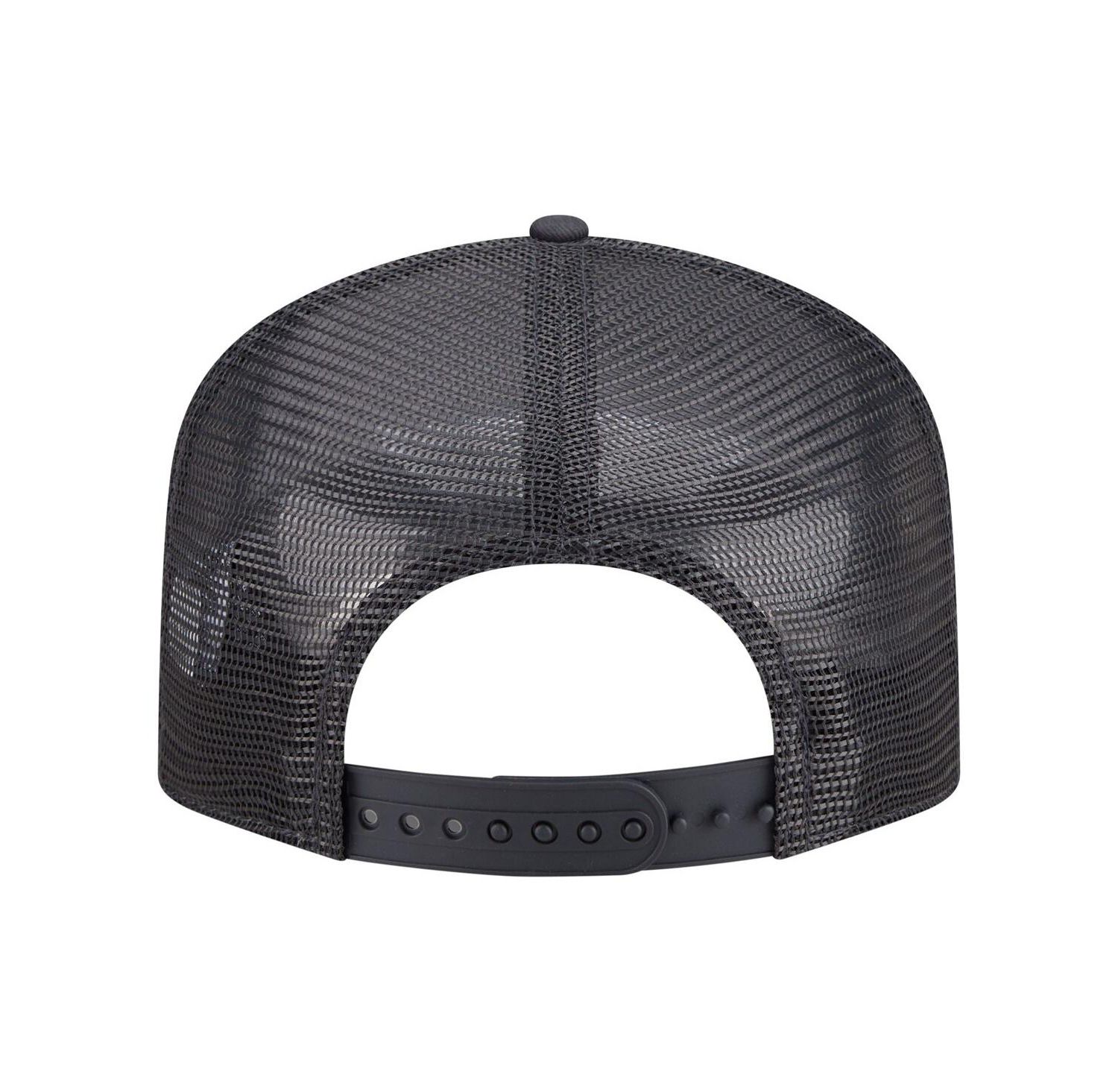 Men's Charcoal Boston Bruins Washed Patch 19TWENTY Trucker Adjustable Hat